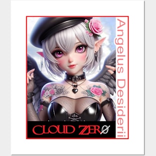 Cloud Zer0 Angel Girl Posters and Art